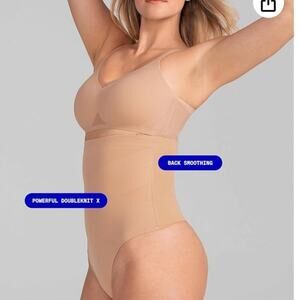 NWOT Honeylove Superpower Thong Shapewear High Compression Tummy Control Small
